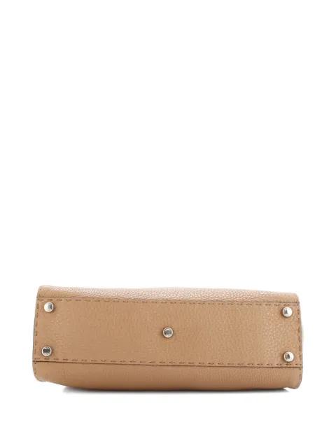 Selleria Peekaboo Bag Rigid Leather Regular satchel by FENDI Selleria Peekaboo Bag Rigid Leather Regular satchel by FENDI