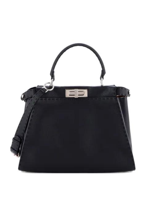 Selleria Peekaboo Bag Rigid Leather Regular satchel by FENDI Selleria Peekaboo Bag Rigid Leather Regular satchel by FENDI