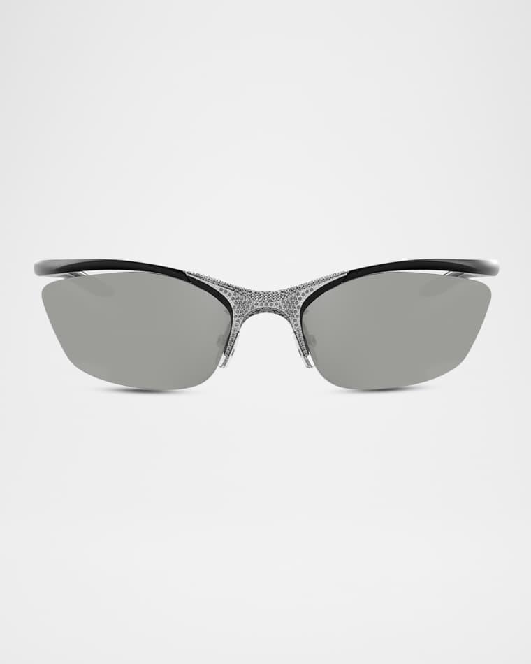 Signature Crystal Cat-Eye Sunglasses by FENDI