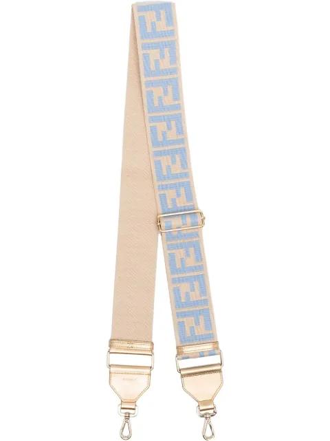 Strap you logo-print bag strap by FENDI