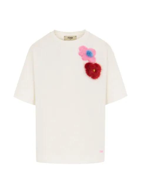Sunny Side Flowers T-shirt by FENDI