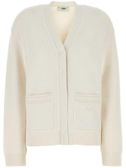 V-neck cardigan by FENDI