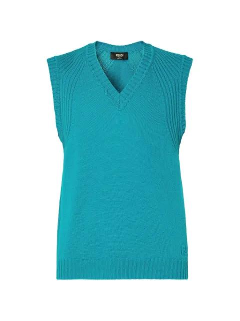 V-neck vest by FENDI