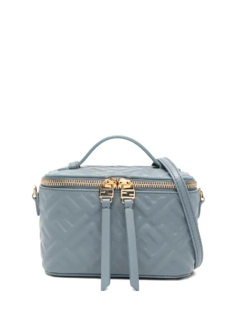 Vanity FF-logo leather mini bag by FENDI