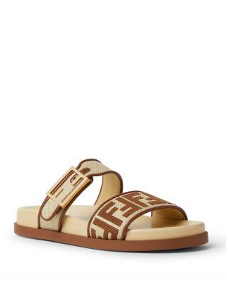 Women's Gia Slides by FENDI
