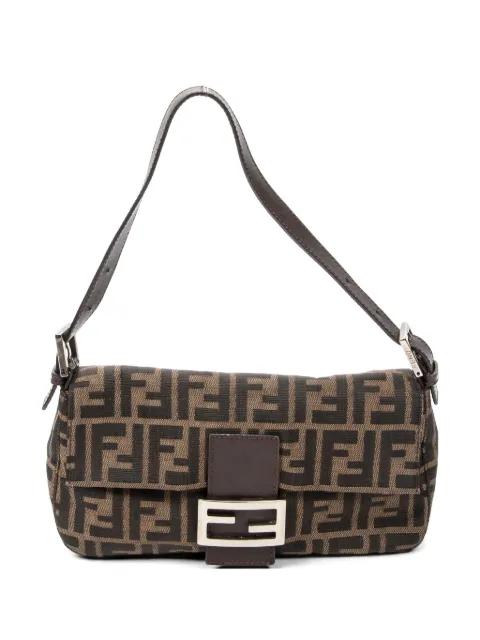 Zucca Baguette shoulder bag by FENDI