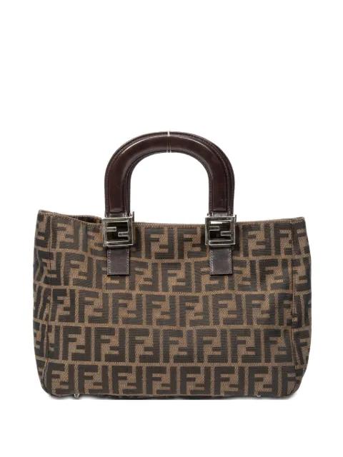 Zucca-monogram tote bag by FENDI