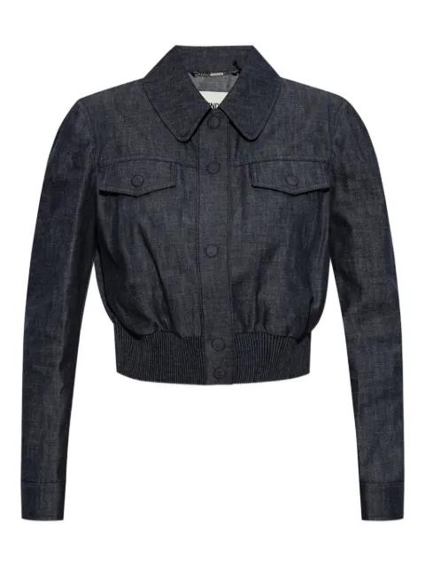 buttoned elastic-waist jacket by FENDI