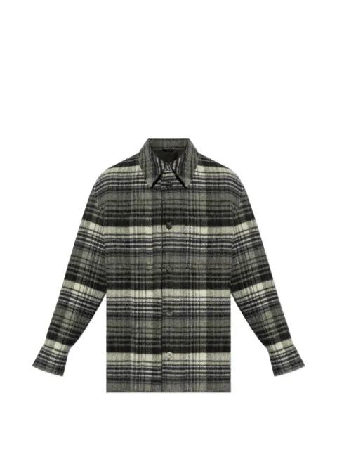 check-pattern jacket by FENDI