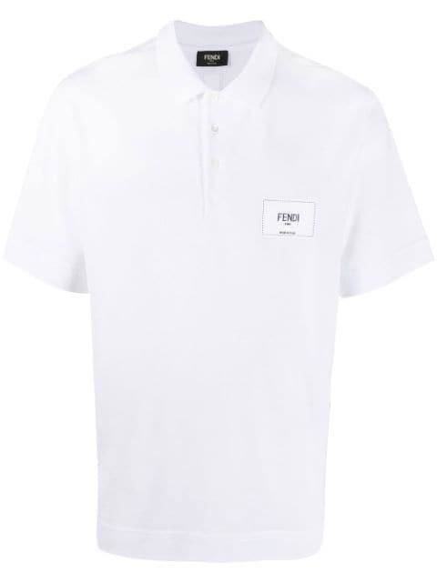 cotton polo shirt by FENDI