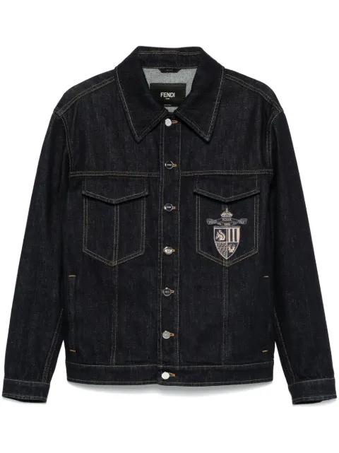denim jacket by FENDI