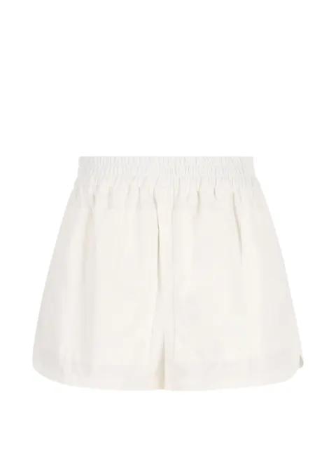 elasticated-waist mini skirt by FENDI