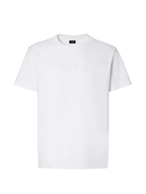 embossed T-shirt by FENDI