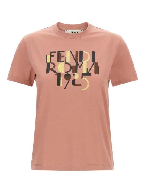 embroidered T-shirt by FENDI
