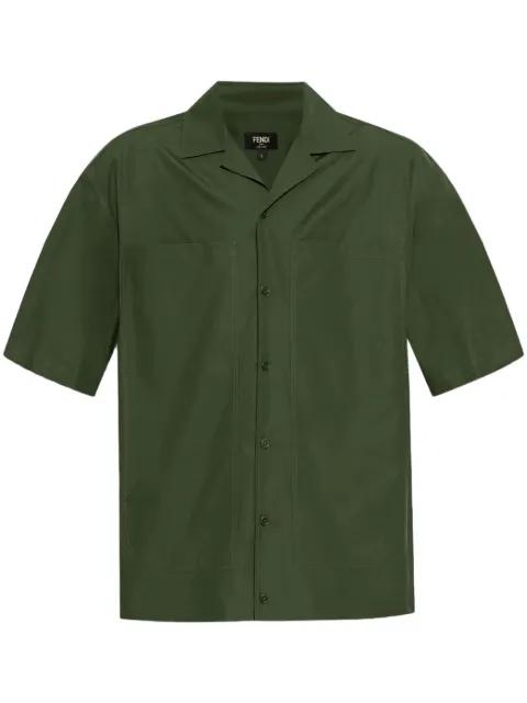 embroidered shirt by FENDI