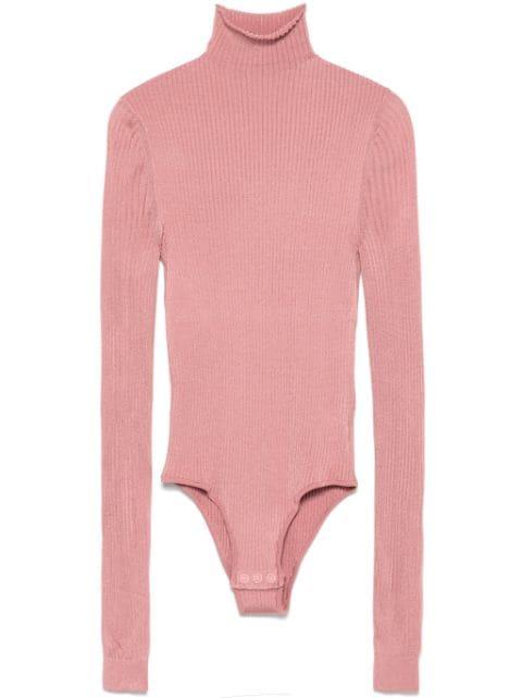 fine-ribbed bodysuit by FENDI