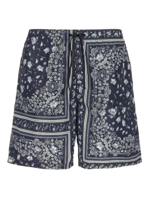 floral-print swim shorts by FENDI