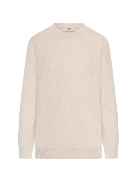 jacquard-motif sweater by FENDI