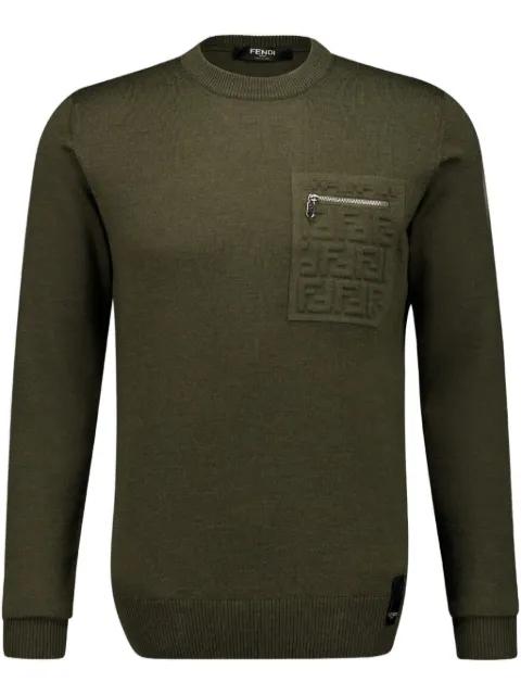 knitted jumper by FENDI