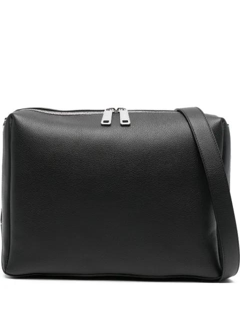 large Lui palladium-logo zip shoulder bag by FENDI