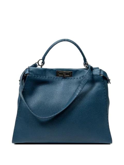 large Peekaboo top-handle tote bag by FENDI