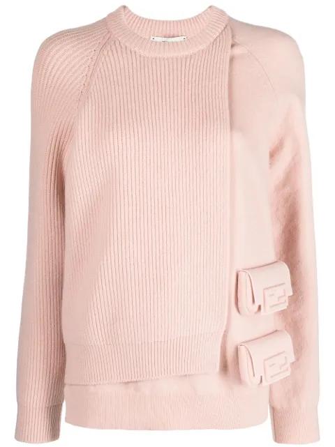 layered utility pocket jumper by FENDI