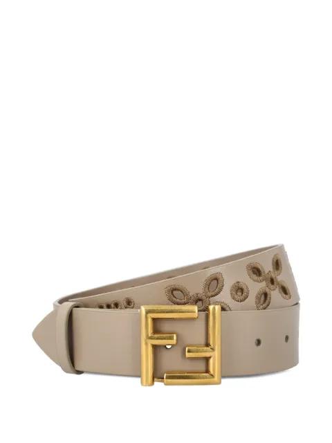 logo-buckle belt by FENDI