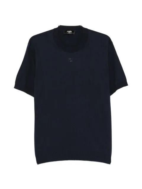 logo-detail T-shirt by FENDI