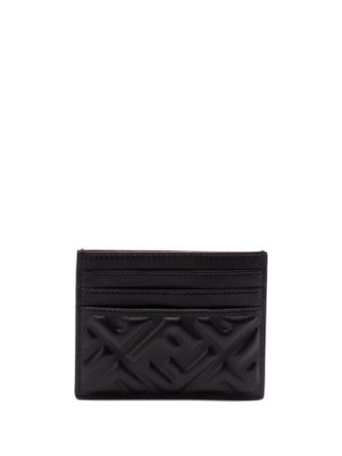 logo-embossed cardholder by FENDI