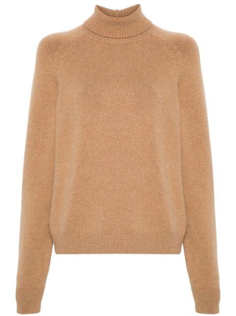 logo-embroidered sweater by FENDI