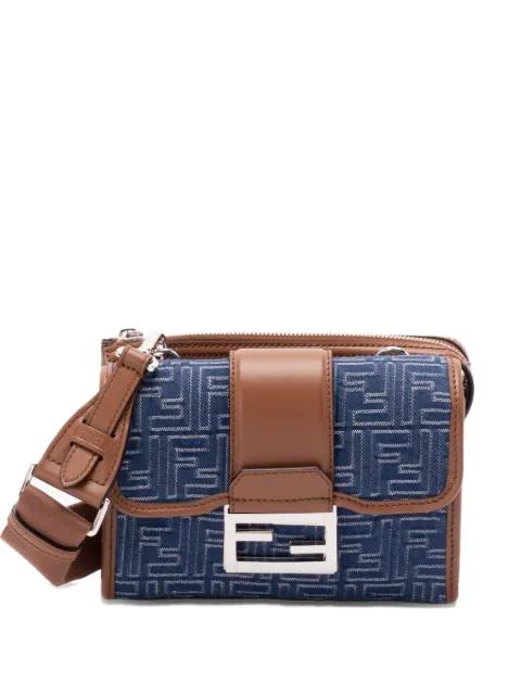 logo-jacquard crossbody bag by FENDI