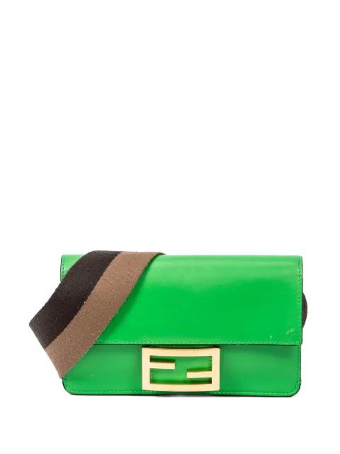logo-plaque shoulder bag by FENDI