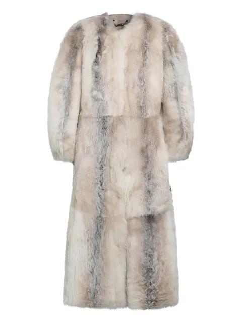 long-sleeve coat by FENDI