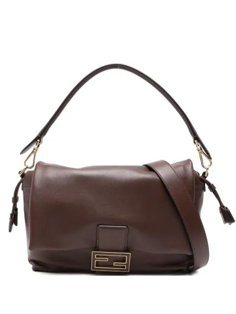 medium Mamma Baguette leather tote bag by FENDI