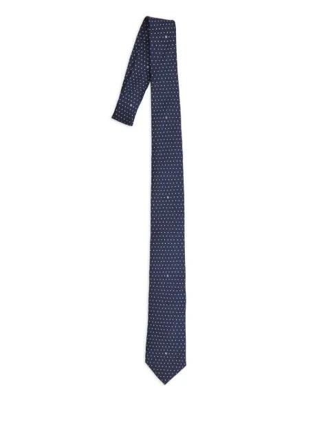 micro polka-dot silk tie by FENDI