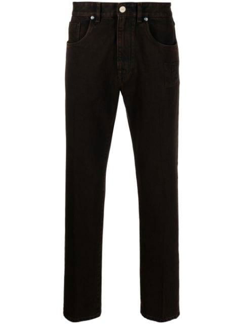 mid-rise straight-cut jeans by FENDI