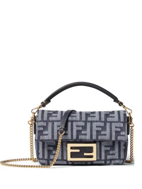 mini Baguette® chain tote bag by FENDI