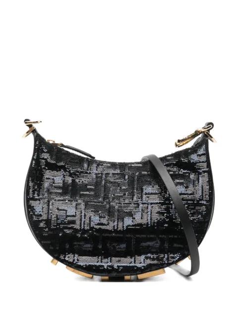 mini Fendigraphy sequin-embellished tote bag by FENDI