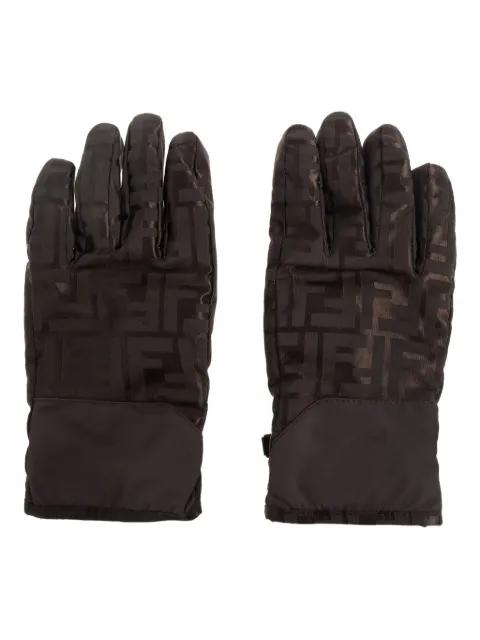 monogram gloves by FENDI