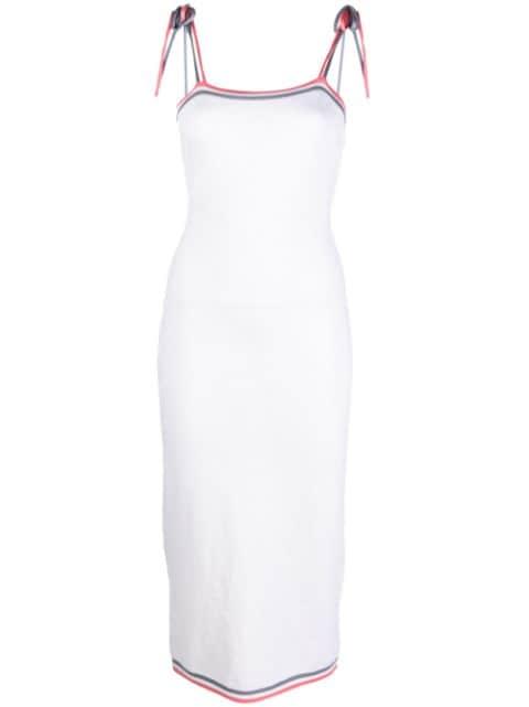monogram midi dress by FENDI