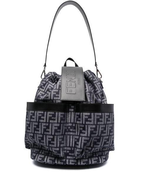 monogram-pattern backpack by FENDI