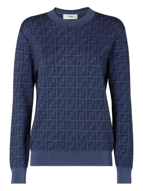 patterned sweater by FENDI