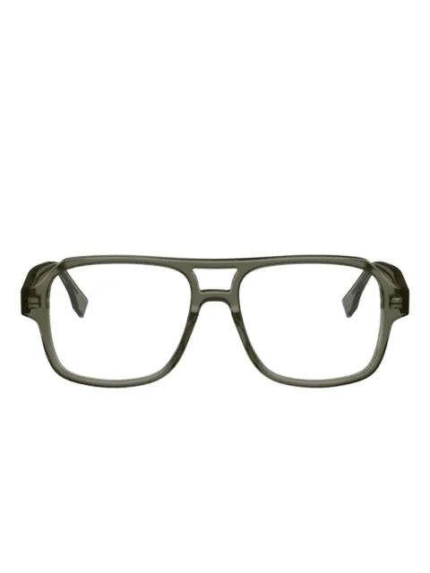 pilot-frame glasses by FENDI