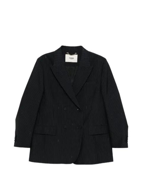 pinstripe double-breasted blazer by FENDI