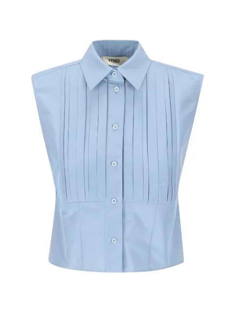 pleated shirt by FENDI