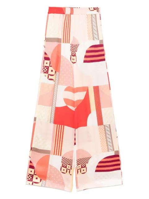 printed trousers by FENDI