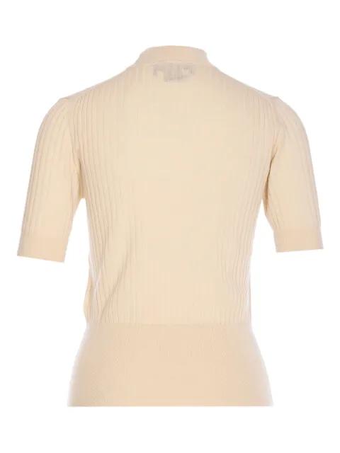ribbed high-neck sweater by FENDI