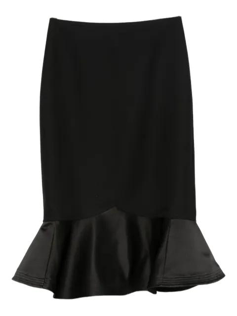 ruffled midi skirt by FENDI