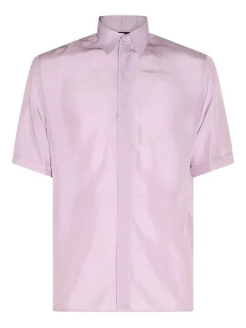 short-sleeve pinstripe shirt by FENDI