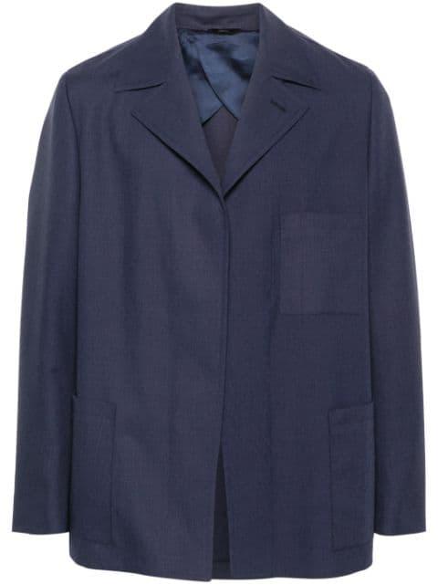 single-breasted wool blazer by FENDI